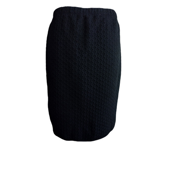 Max Studio Womens Pencil Midi Skirt Black Size Medium - Picture 2 of 4
